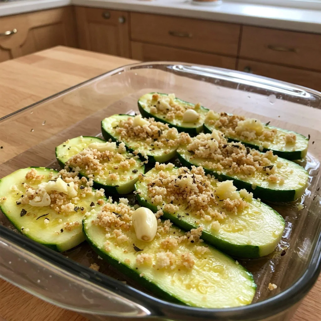 Courgettes au Four Dorées et Savoureuses – Recette Facile et Gourmande