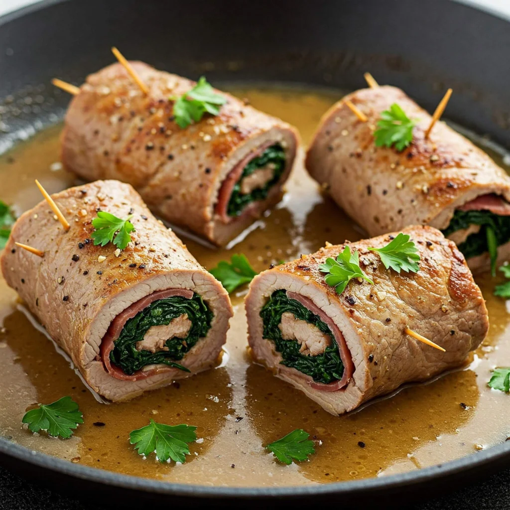 Paupiette de veau maison, tendre et savoureuse