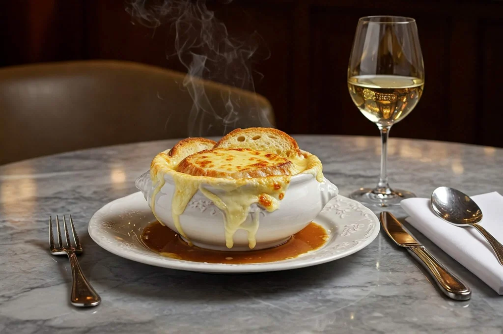 Soupe à l’Oignon Gratinée – Recette Traditionnelle et Gourmande
