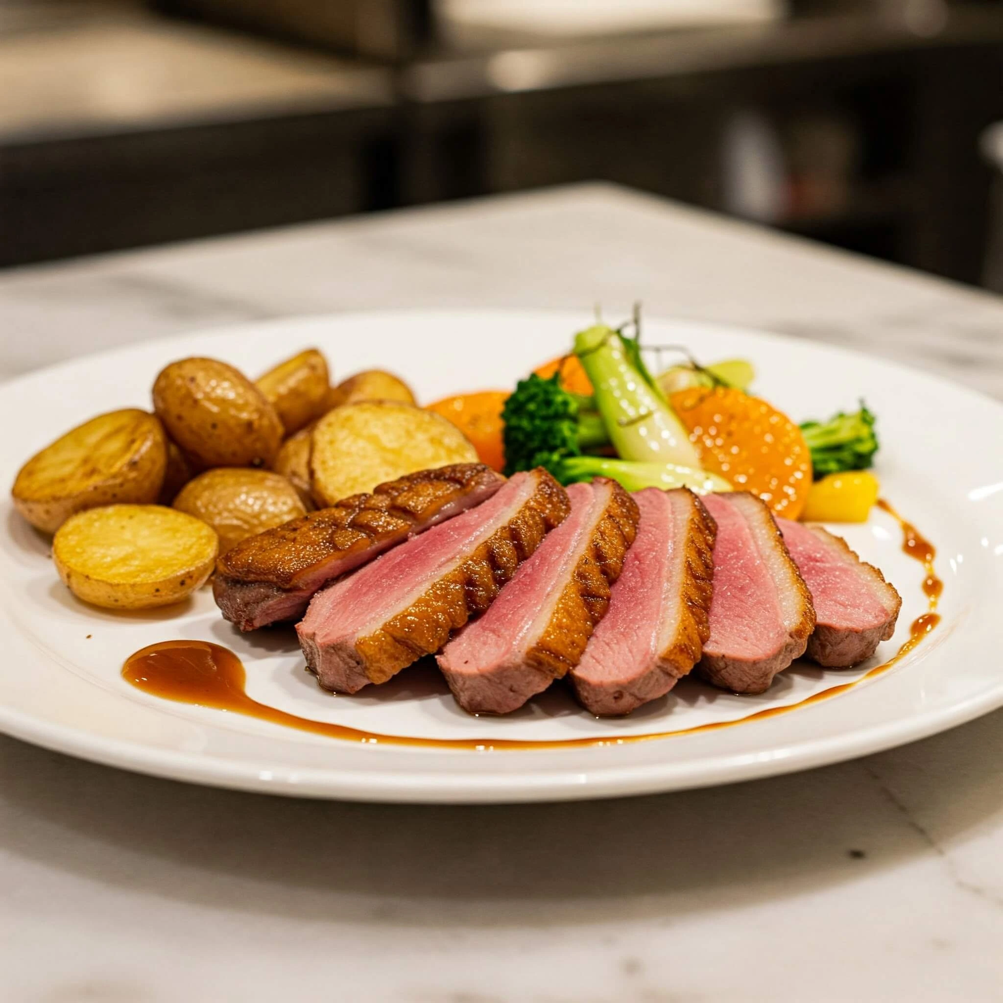 Magret de Canard Croustillant et Rosé – Recette Facile et Savoureuse