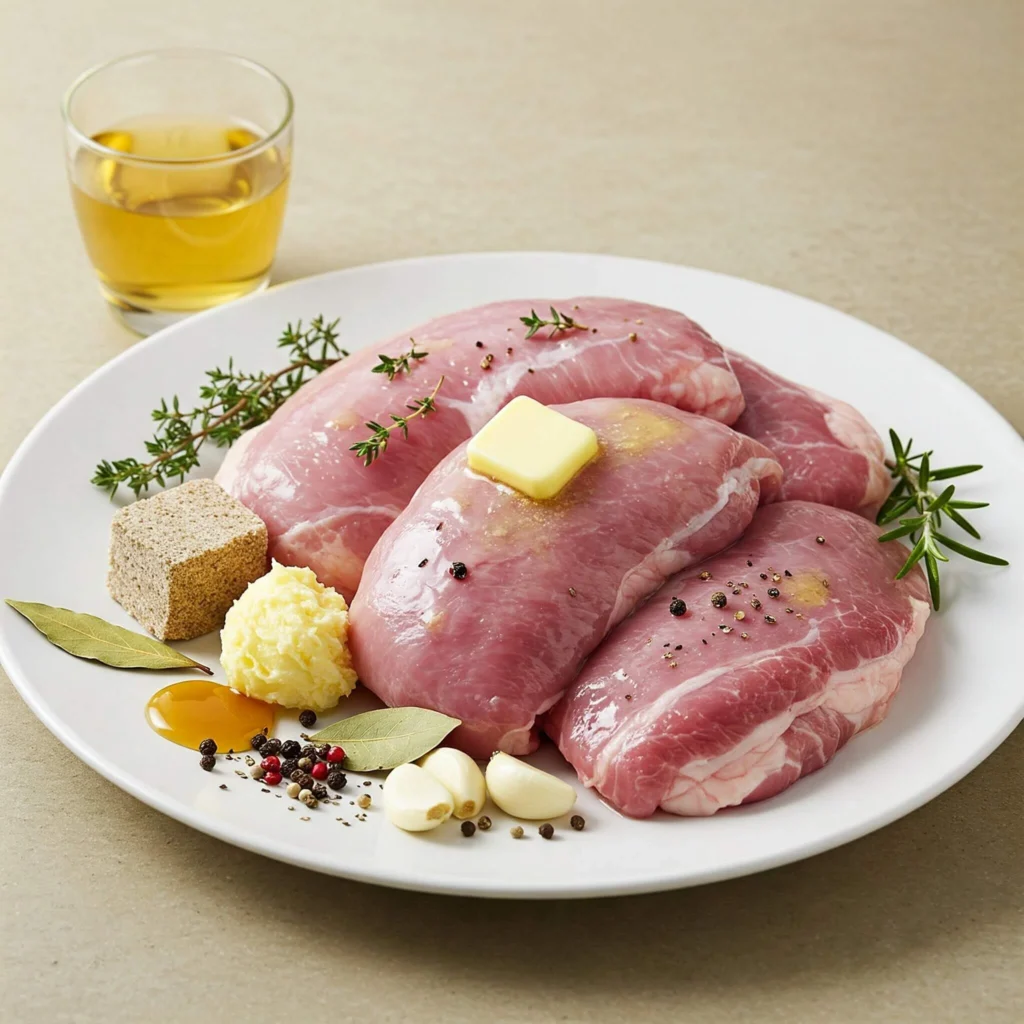 Recette Joues de Porc au Cidre et Miel : Ingrédients Gourmands